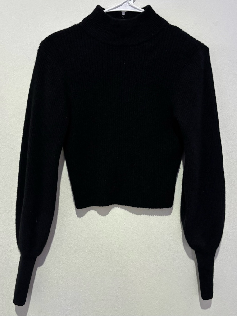 Reformation Kieran Cashmere Blend Button Back Sweater Size Small
